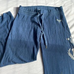 Pink VS flare sweats